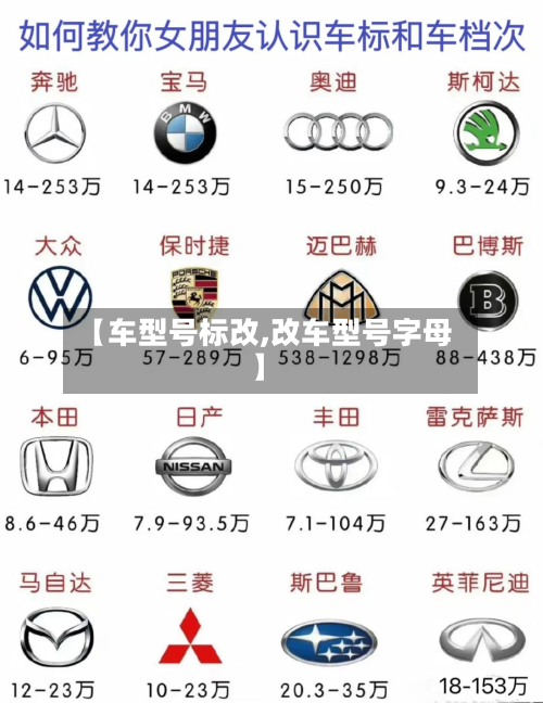 【车型号标改,改车型号字母】