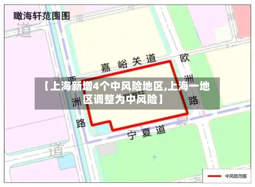 【上海新增4个中风险地区,上海一地区调整为中风险】