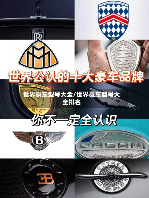世界豪车型号大全/世界豪车型号大全排名