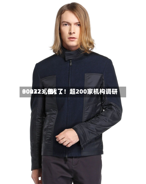 00072〖伍〗、30032〖叁〗、002273，火了！超200家机构调研-第2张图片